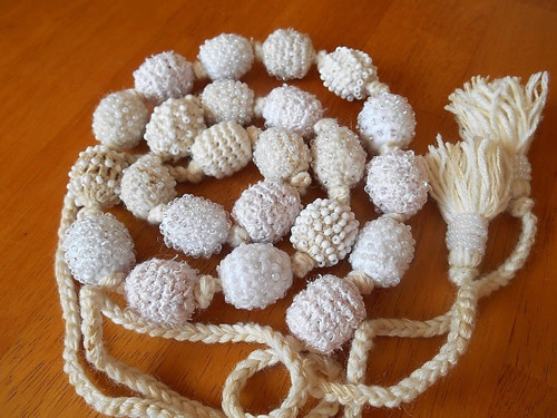 Dlouhé háčkované korálky — foto 3