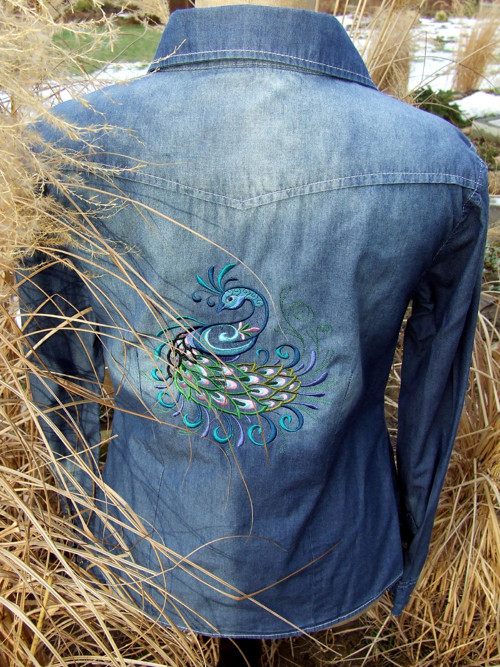 Košile s výšivkou vel. M — foto 3