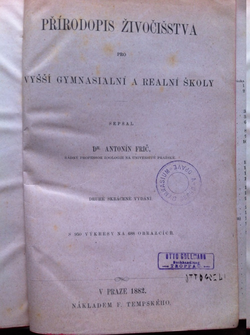 Přírodopis živočišstva 1885 — foto 5
