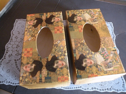 Klimt - krabička na kapesníky — foto 4