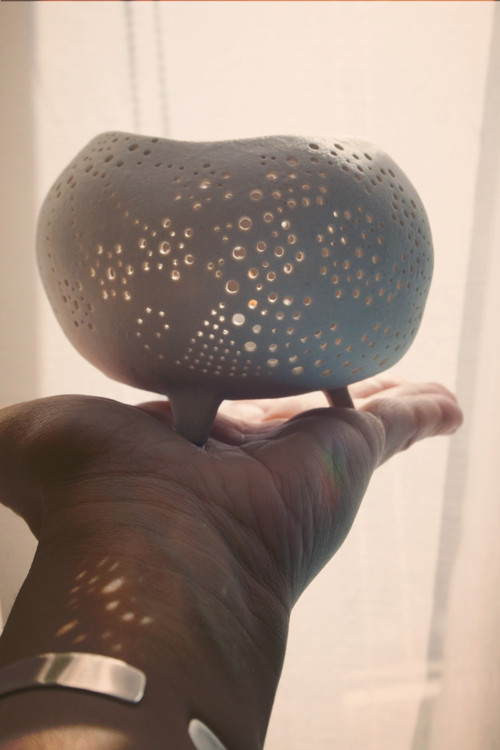 Svítilna Organic Raw Porcelain — foto 3
