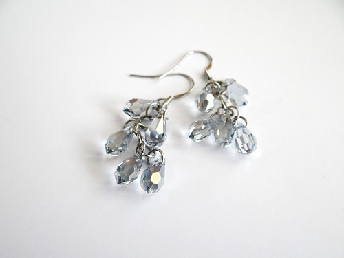 Náušnice - Swarovski (chirurgická ocel) — foto 4