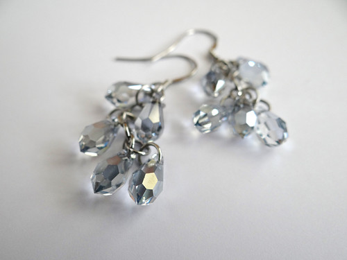 Náušnice - Swarovski (chirurgická ocel) — foto 5