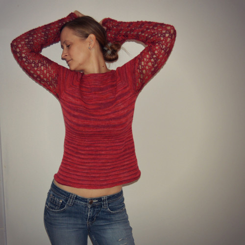 Top z buretového hedvábí — foto 3
