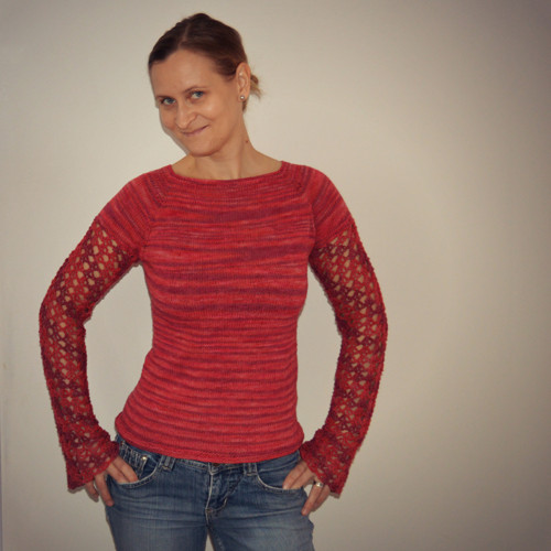 Top z buretového hedvábí — foto 4