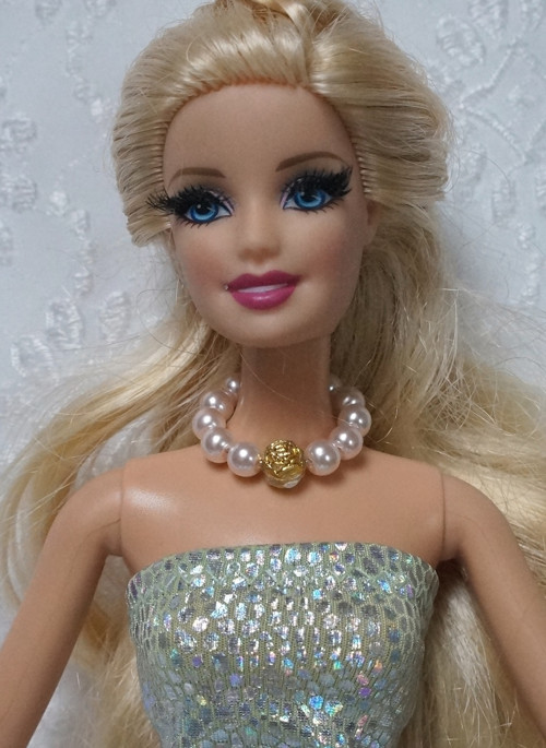 Šperk pro Barbie s perličkami — foto 3