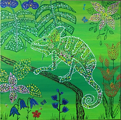 Chameleon jemenský — foto 2