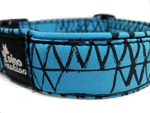 Obojek softshell Blue Scribble — foto 2
