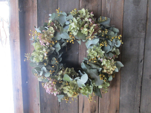 Pouze jen eucalyptus,hortenzie,len — foto 2