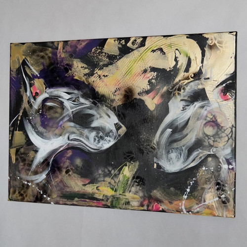 Pan Bull s paní....obraz — foto 3