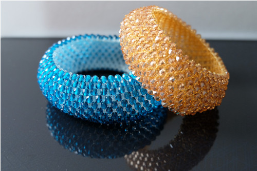 Náramek Capricho - swarovski gold — foto 3