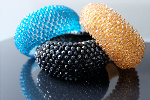 Náramek Capricho - swarovski gold — foto 4