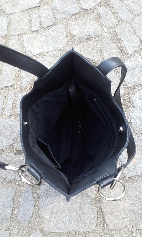 Velká kožená kabelka "nera" — foto 6