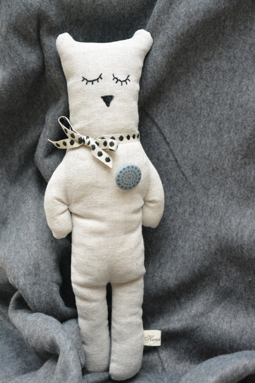 Bubu Bear grey, double sided — foto 2