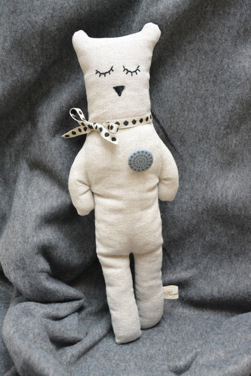 Bubu Bear grey, double sided — foto 3