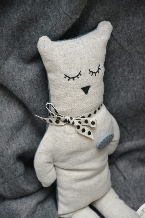Bubu Bear grey, double sided — foto 4