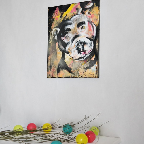 Staffie v mapě....obraz — foto 4