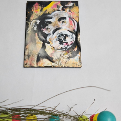 Staffie v mapě....obraz — foto 6