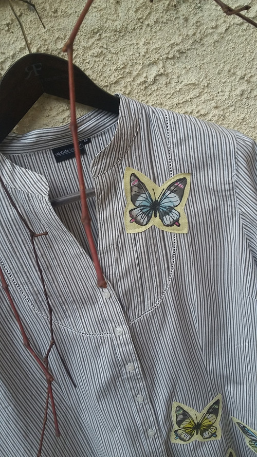 Něžná v proužku XL — foto 2