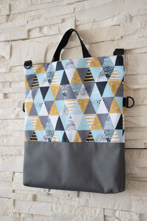 Geometric trojúhelníky - taška — foto 3
