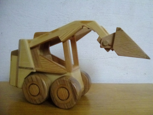 Dřevěný bagr — foto 3