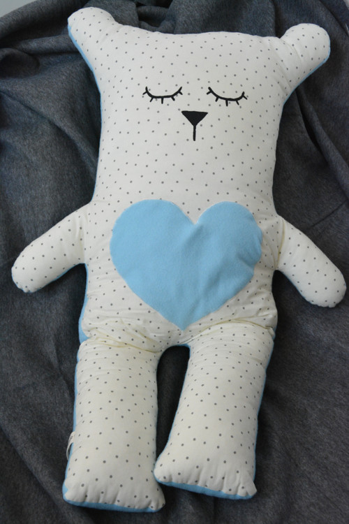 Maxi Bubu Bear dots, blue — foto 3