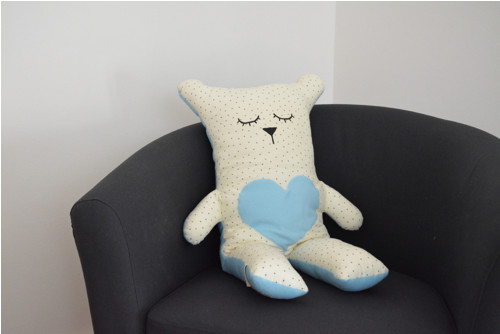 Maxi Bubu Bear dots, blue — foto 5