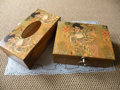 Krabička, šperkovnice - ADELE - G.Klimt — foto 2