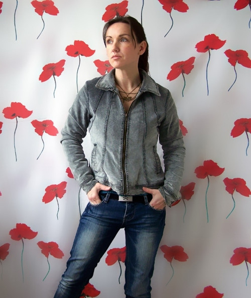 Manžestrová jarní bundička — foto 4