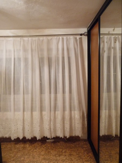 Macramé záclona smetanová — foto 2