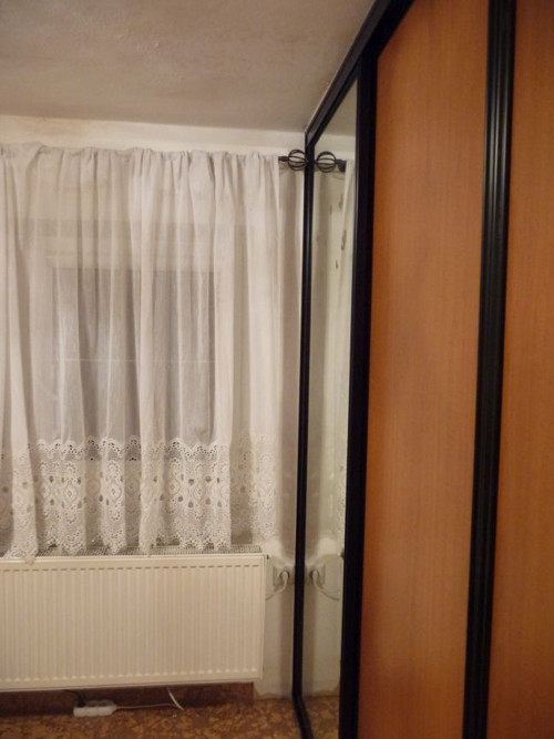 Macramé záclona smetanová — foto 3