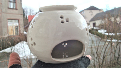 Bílá lampička — foto 3