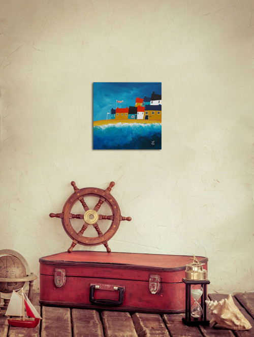 Funky harbor, 30x30cm — foto 2