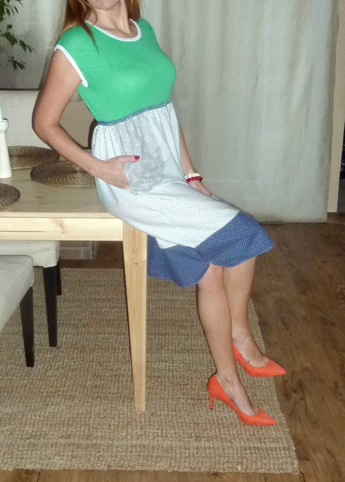 Adriana - oversized šaty — foto 2