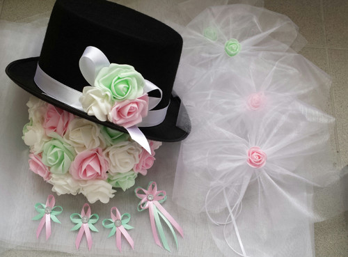 Svatebni sada Tiffany blue a Rose — foto 6