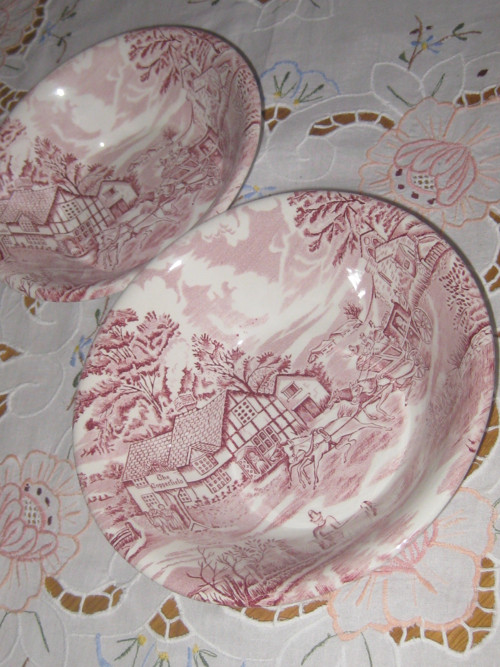 Anglický porcelán-miska větší — foto 5