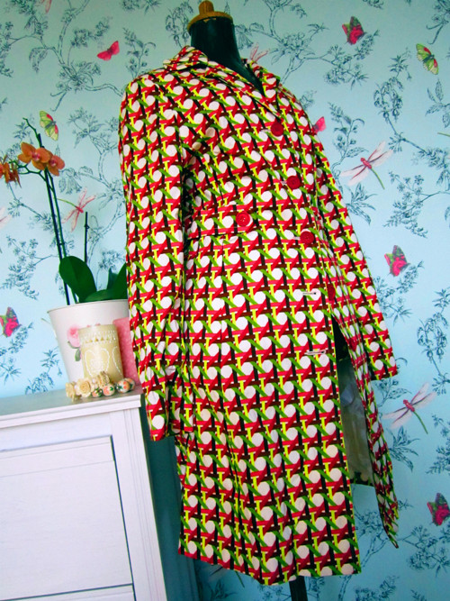 Kabát retro vzory famous — foto 3