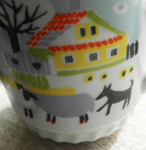 Zvířátka na návsi - hrnky — foto 3