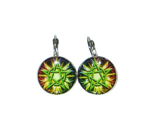 Přívěsek...Pentagram vepsaný do kruhu. — foto 4