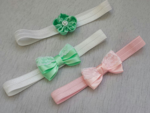 Kanzashi náramek - kotilion — foto 4