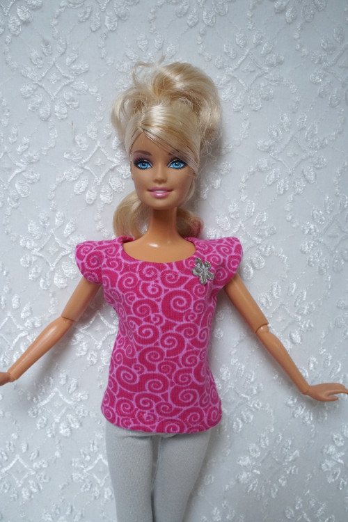 Komplet pro Barbie s kytičkou — foto 2