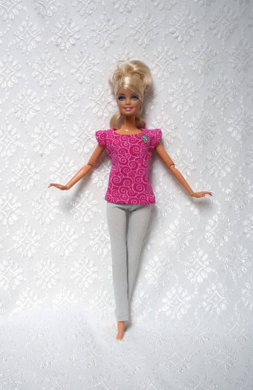 Komplet pro Barbie s kytičkou — foto 3
