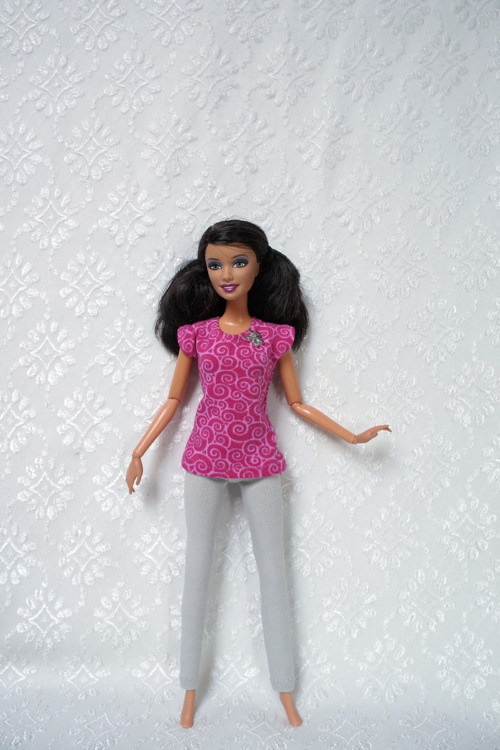 Komplet pro Barbie s kytičkou — foto 2