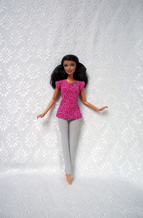 Komplet pro Barbie s kytičkou — foto 3