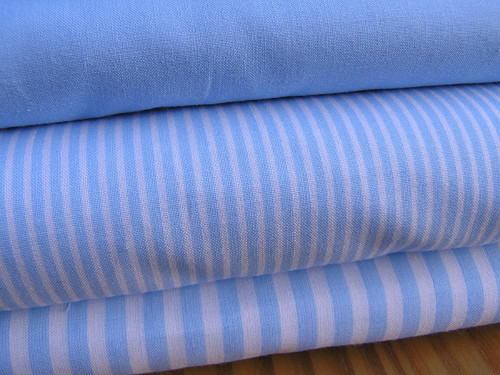 Metráž, 100% bavlna,kolekce světle modrá — foto 5