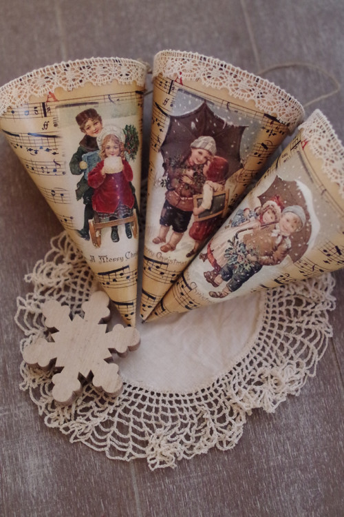 Nostalgické vánoční kornoutky — foto 3