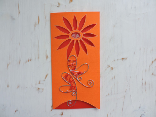 Slunečnice - přáníčko10x20cm... — foto 2