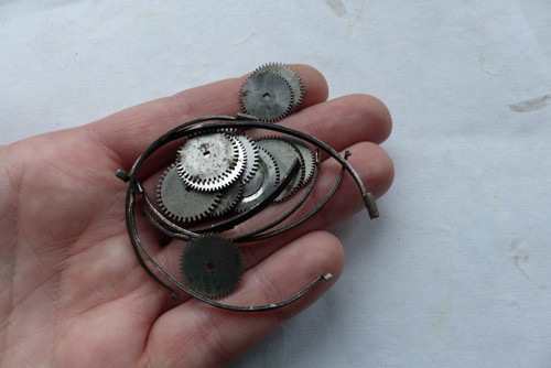 Ozubená kolečka 27..vintage materiál pro steampunk — foto 3