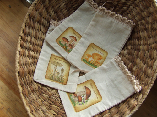 Pytlíčky na houby 4 kusy — foto 3