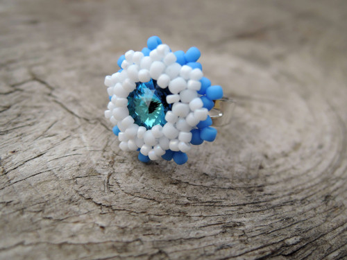 Swarovski prstýnek "Denim"- dětský! — foto 3